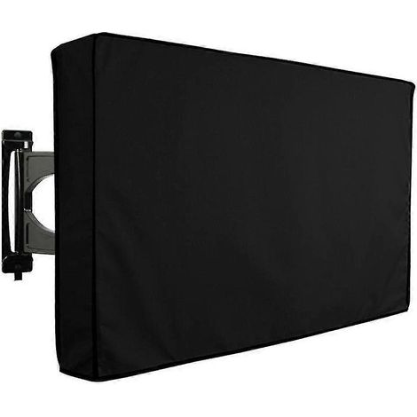 Housse de protection extérieure pour téléviseur LCD/LED/plasma 22-24 pouces avec couvercle inférieur, résistante aux intempéries et à la poussière. (1/5)