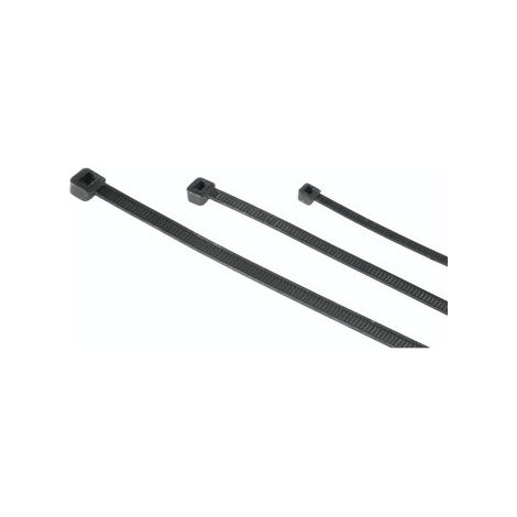 Hama Kabelbinder-Set, UV-beständig, Schwarz, 150 Stück