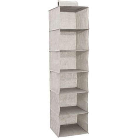 Range Chemises 6 Cases Orga 120cm Naturel (1/2)