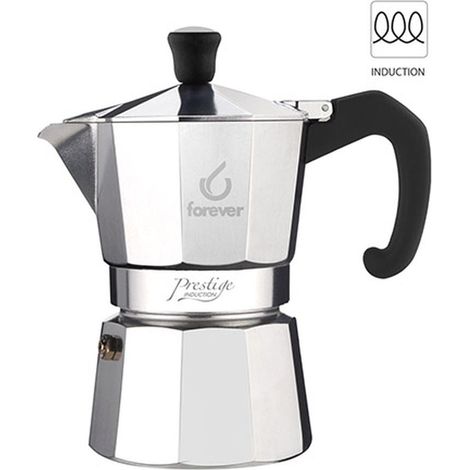 Caffettiera Moka Prestige  - Per Induzione - Tazze: 9 tazze