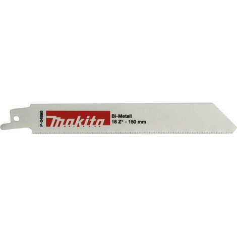 Makita P-04880 Reciproblatt BIM 150/18Z Sägeblatt-Länge 150 mm 5 St.