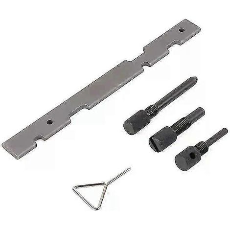 Kit de réparation de calage de distribution (5 pièces) pour Ford C-MAX, Cougar, Fiesta, Mazda et Volvo : blocage du vilebrequin, calage de l'arbre à cames. (1/5)