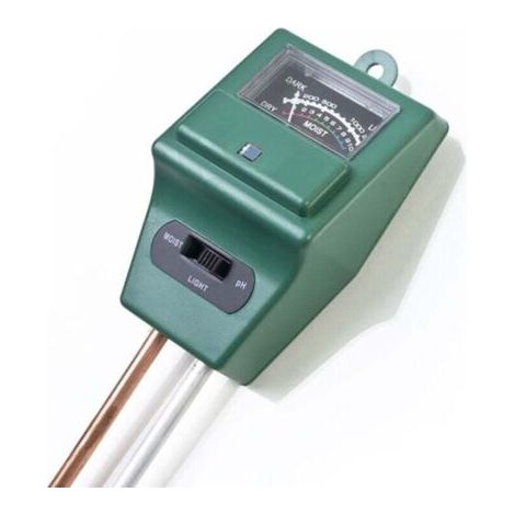 BUNTHAUS PA Testeur Sol 3 en 1 PH Humidité Lumière Capteur Numérique Jardin Plantes Hydroponique (1/4)