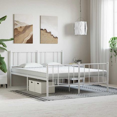Matelas en mousse blanc 180x210 cm 7 zones dureté 20 ILD (1/5)