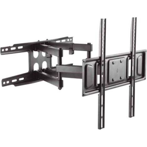 Porta TV con braccio 32-70" doppio GSC - Nero