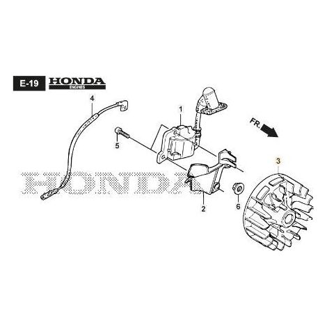 VOLANTE MAGNETO ORIGINAL STIGA - 118552174/0