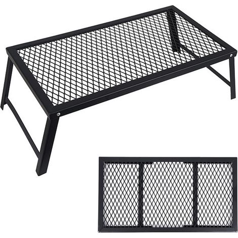 Mesa de camping plegable portátil e impermeable LIFCAUSAL con red para barbacoa y uso al aire libre. (1/5)