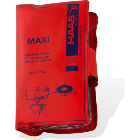 HAAS Membranen-Sortiment 7800 25 Stück, Spülkasten, Dichtung, Glockendichtung (1/3)
