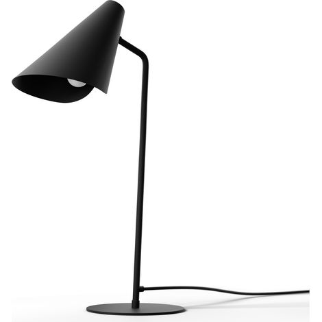 Lámpara de mesa en color negro (1/4)