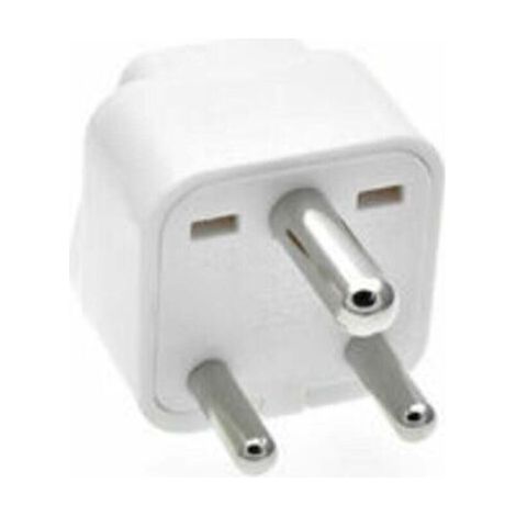 Convertisseur de prise de commutateur sud-africain Adaptateur de prise de type M Safe Ground Petite prise d'adaptateur de voyage pour l'Afrique du Sud / Inde Convertisseur d'adaptateur de prise d' (1/4)