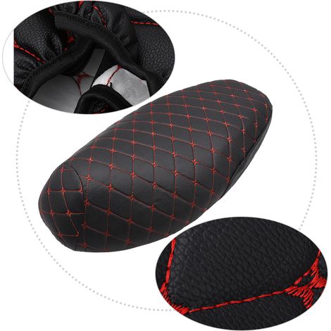 Housse de siège moto imperméable en simili-cuir, taille XL pour toutes saisons