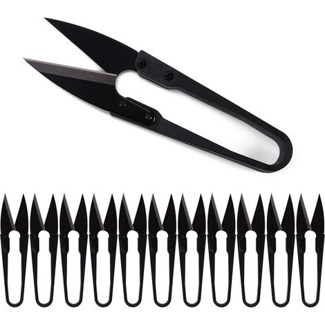 Ciseaux De Taille - Acier Inoxydable - Pour Bonsaï Et Petites Branches - Capacité De Coupe 1,6 Cm - Lot De 5 (1/5)