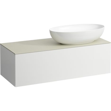 LAUFEN Il Bagno Alessi Élément à tiroirs, 1 trou pour robinet,