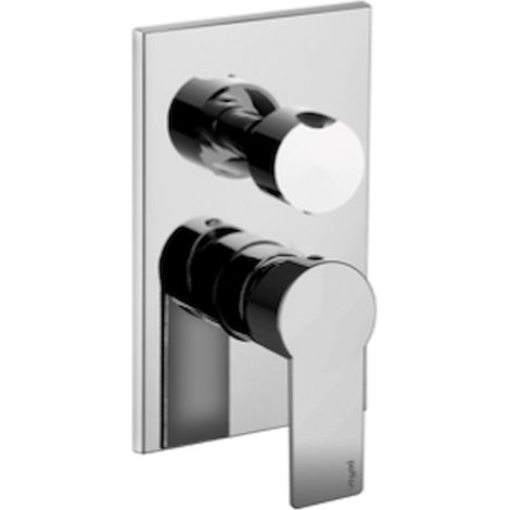 Miscelatore incasso doccia 3 uscite cromato - Paffoni Tango (1/6)