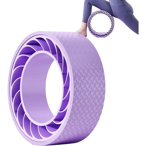 Rouleau En Mousse, Roue de Massage Anti-dérapante, Rouleau Pour Les Exercices Et L'Entraînement, Pour La Salle De Sport, Le Fitness, La Rééducation (1/5)