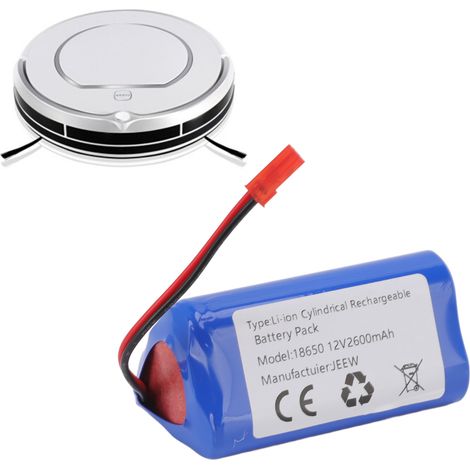 Batterie de remplacement lithium-ion 18650 2600 mAh pour aspirateur ILIFE CEN250 (1/5)