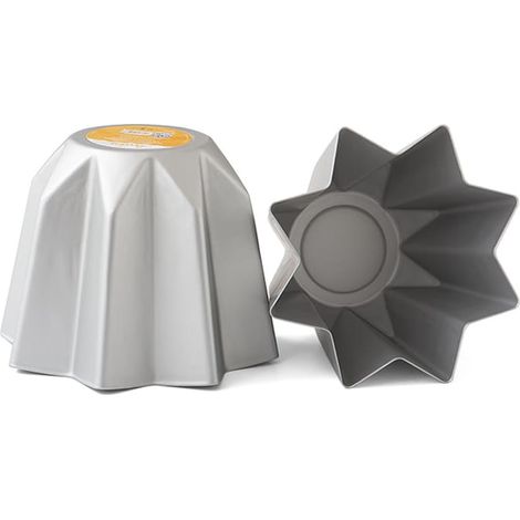 Aluminium-Backform für PANDORO 1kg Decora Kuchen (1/3)