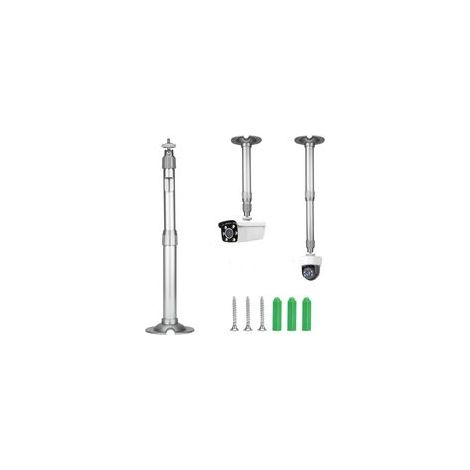 20 40cm Telescopique Support Camera Murale Support Caméra Extérieur Surveillance, Support de Fixation Murale Extensible pour Babyphone Webcam Videoprojecteur