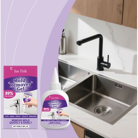 JUE FISH Stain Cleaning Gel is easy to use and suitable for cleaning common household surface stains. 100ml (1/5)