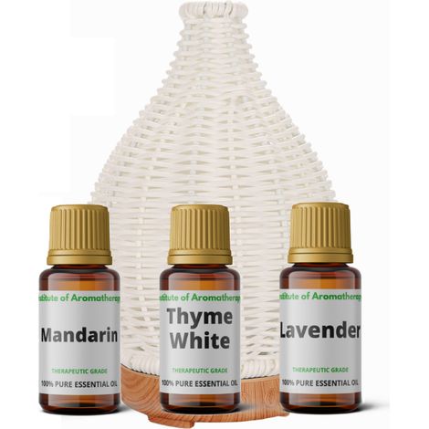 Set de aceites esenciales infantiles con difusor Aroma Folk - Sueño tranquilo y relajación (1/5)