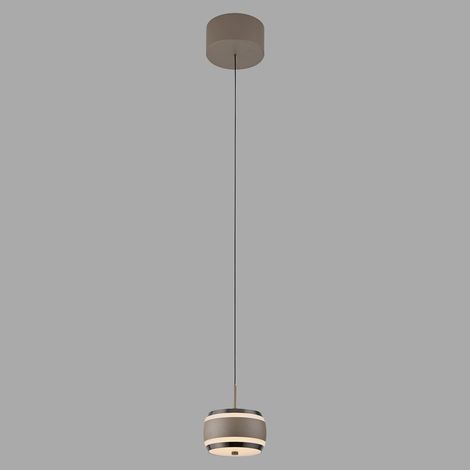 Pendentif LED élégant Pure Falling Rings Bronce - 2503-97