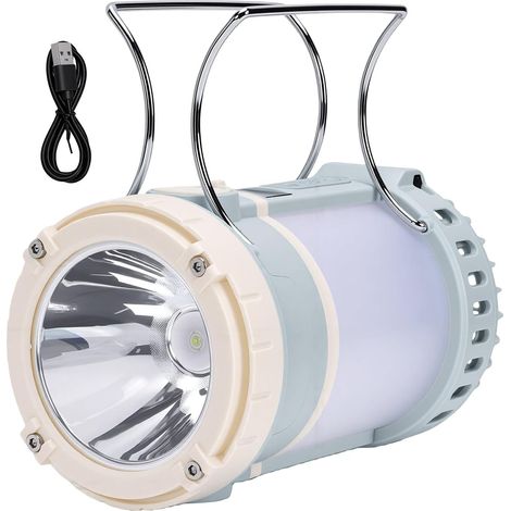 3-in-1 Rechargeable Waterproof Camping Lamp with Fan (1/5)