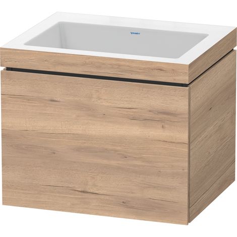 Duravit L-Cube c-bonded Ensemble suspendu, 1 tiroir, sans