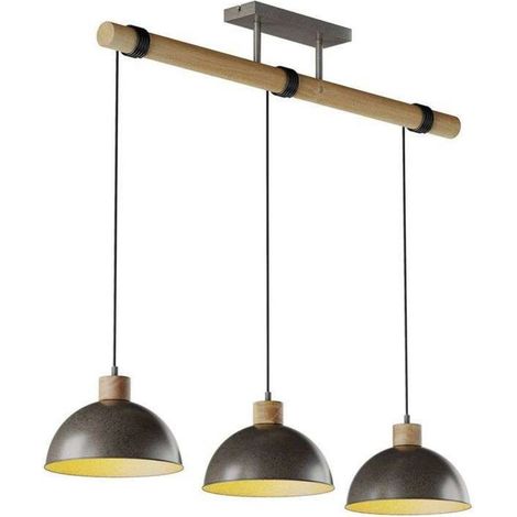 Lindby Lámpara colgante 'Holgar' en Gris de Metal (1/4)