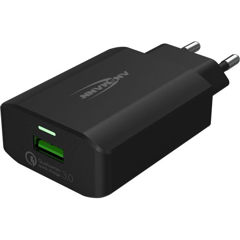 Ansmann Home Charger 130Q USB Ladegerät 18 W 1x USB-A Schwarz Innenbereich (1/5)