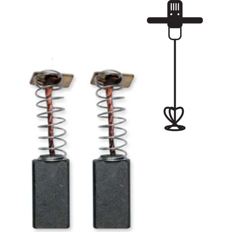 Ersatzteile dedra ysg008 Elektrographitbürsten 9,9x5,9x19 mm