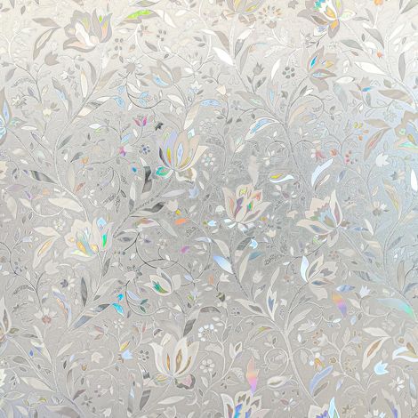 Tulip window sticker, stained glass static cling, window decoration, 45200cm (1/5)