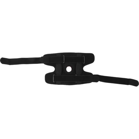 Genouillère de Soutien Détachable et Pliante pour Basketball, Football, Course - Protection du Genou Résistante à l'Usure, Noir Taille L (1/5)