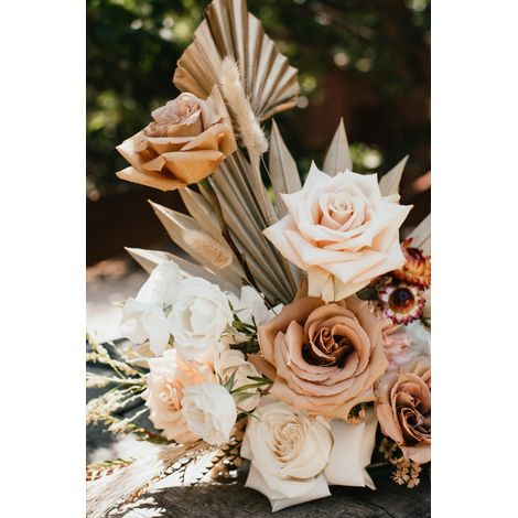 Tableau sur toile bouquet mariage 30x45 cm - Impression sur Toile Murale Décorative - Image imprimée en HD sur Toile - Toile sur Châssis en Bois FSC - Fabriqué en France (1/5)