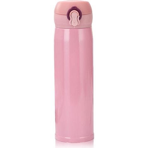 Bouteille Isolée Sous Vide - Gourde En Acier Inoxydable Pour Café Chaud Ou Eau Froide - 500 Ml - 1 Pièce (1/5)