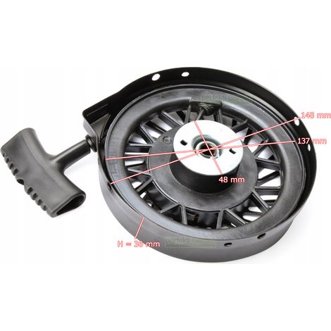démarreur à recul pour moteur Tecumseh : Prisma Vantage Wolf Synergie Futura OHV 14210090
