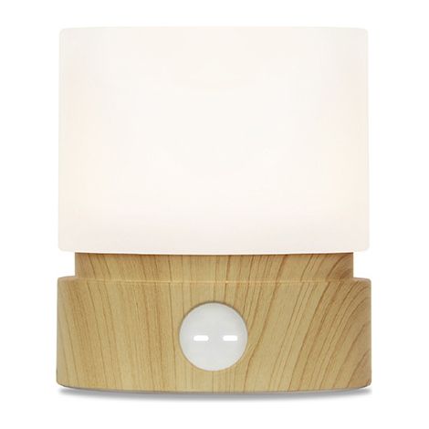 Lampe de table cylindrique portable, lumière LED chaude 3000K dimmable avec minuterie, lampe de chevet pour chambre, salon, cadeau de pendaison de crémaillère ou Saint-Valentin (1/4)