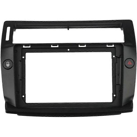 2-DIN-Autoradio-Einbaublende für C4 Quatre 9 Zoll