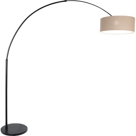 Steinhauer - lámpara de pie - Sparkled Light - negro - metal
