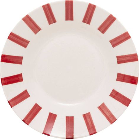 Lot de 6 assiettes creuse Cheri rouge D20,2xH4cm - Atmosphera créateur d'intérieur (1/2)