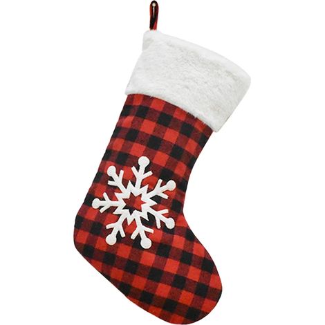 Chaussettes de Noël (1 paquet), décorations à suspendre pour les fêtes de fin d'année (1/5)
