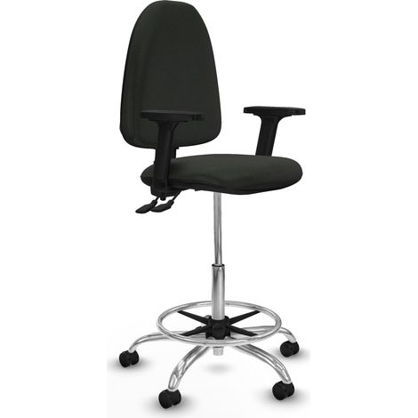 Piqueras y Crespo B2D05RP Silla de Oficina Negra Cómoda (1/3)