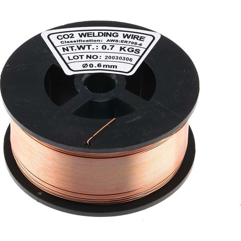 Rs Pro – Fil à souder MIG 0.6mm 0.7kg – Fil d'acier pour soudage précis – Pour processus de soudure MIG – Accessoire professionnel
