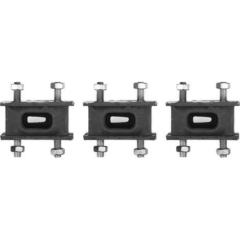 Supports de suspension d'échappement, 3 pièces, accessoire de remplacement adapté pour Toyota Landcruiser (1/5)