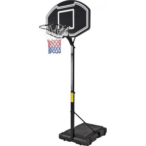 Panier de basket avec support réglable hauteur maxi 3050 mm extérieur