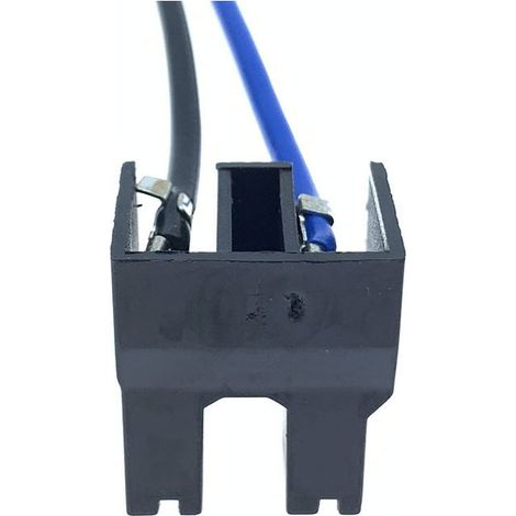 Hochstrom-Haushaltslampenfassung in Flaggenform für H7-Abblendlichtlampen DJ7029C-6.3-21 – Einzelstecker