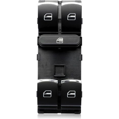 Schalterknopf für elektrische Fensterheber 5ND959857 für Jetta, Golf, Polo, Passat, Caddy, T-Iguana, Touran 5K4959857 (1/5)