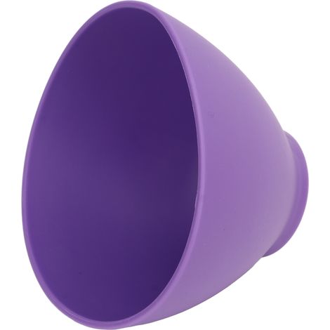 Bol mélangeur dentaire réutilisable, multifonctionnel et flexible pour plâtre, violet, 11 x 11 x 7,5 cm (1/5)