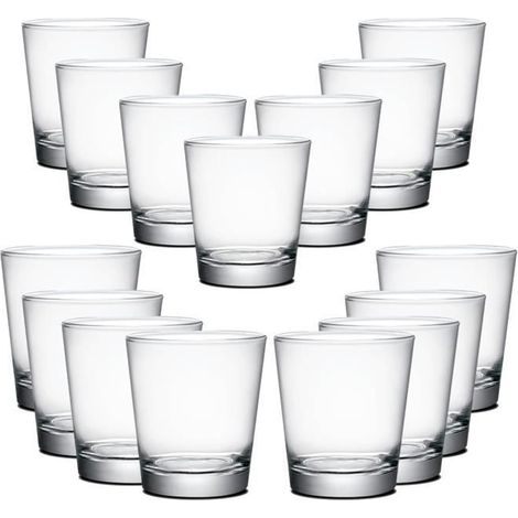 Verre à vin / cocktail - JUANIO - JUANIO - Lot de 30 - 36,5 cl - Verre transparent (1/2)