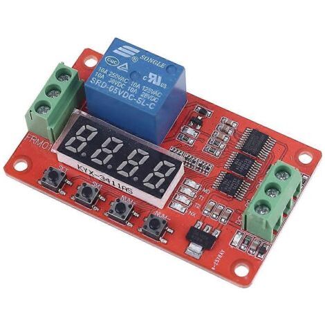 FRM01 pour module relais multifonction 1 canal 5/12/24 V CC, minuterie de boucle, interrupteur 5 V (1/5)