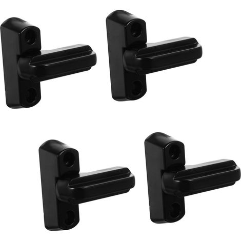 1 Jeu Serrure De Fenêtre T De Zinc Lot De Verrous De Sécurité Pour Fenêtres Protection Supplémentaire Vol Compatible Avec Et Extérieure Design Élégant Et Durable 4 Pièces